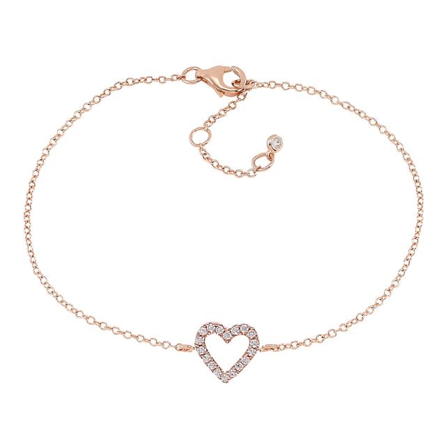 Joanli Nor - Armband Herz Rose