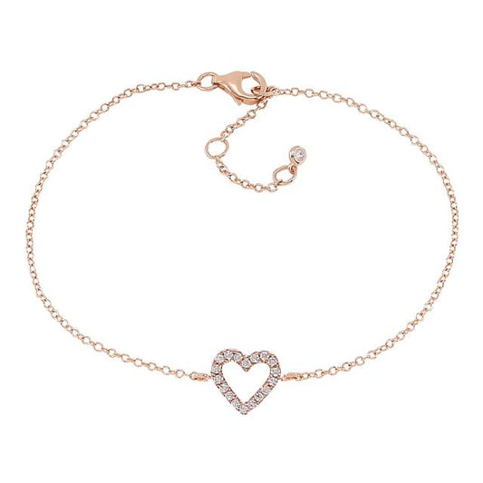 Joanli Nor - Armband Herz Rose