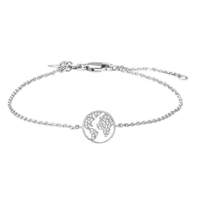 Joanli Nor - Armband Weltkugel