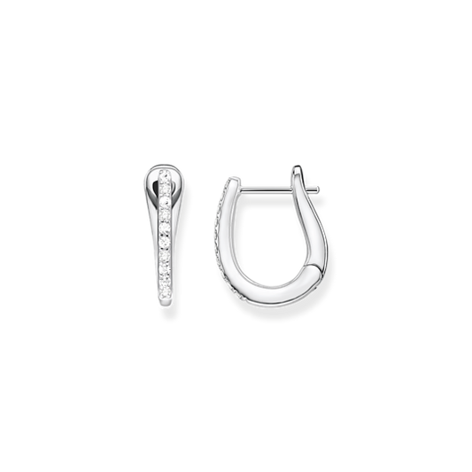 Thomas Sabo - Ohrschmuck Creolen mit Stein