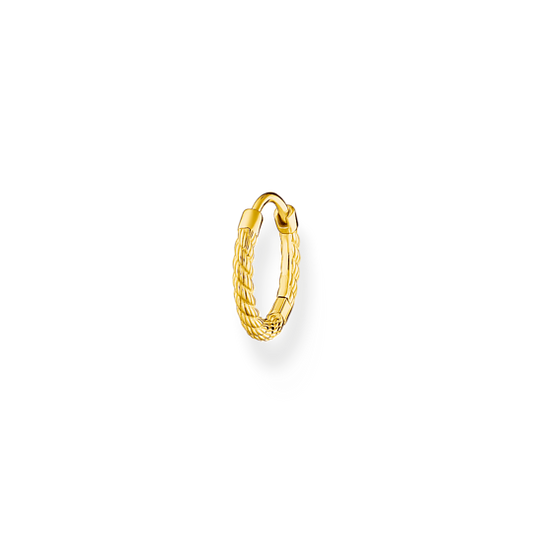 Thomas Sabo - Ohrschmuck Creole Seil Gold