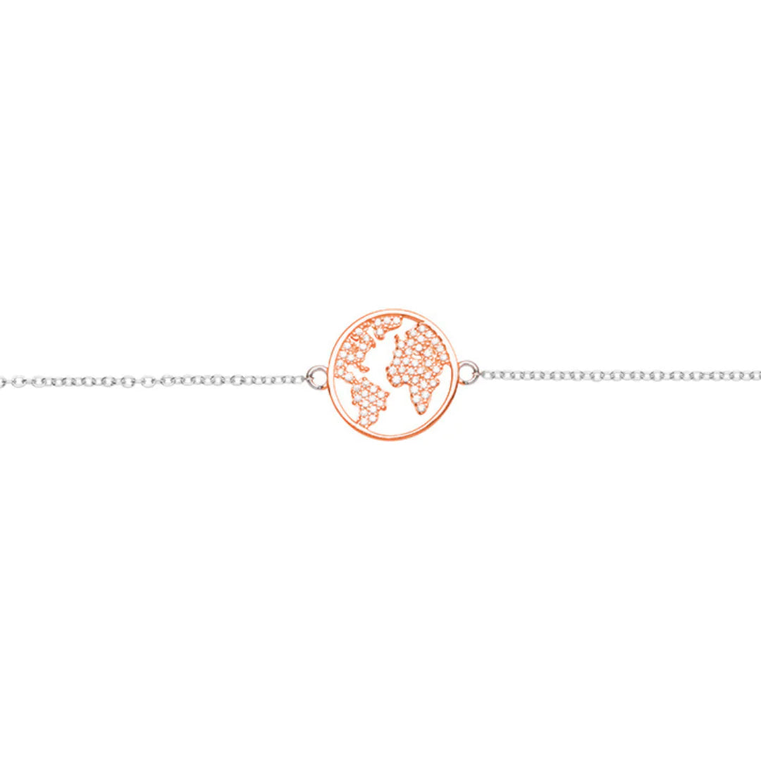 Nana Kay - Damen Armband Weltkarte