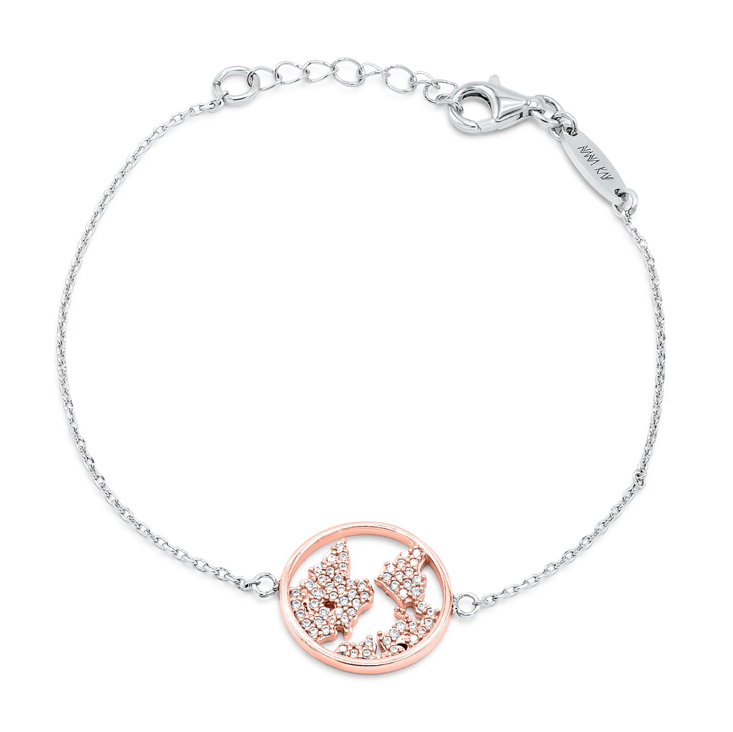 Nana Kay - Damen Armband Weltkarte
